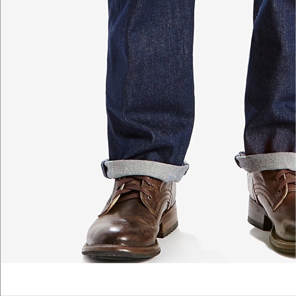 Levi's Men's 501 Original Fit Stretch Jeans - Picture 2 of 7